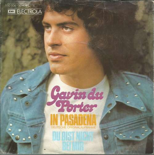 Cover Gavin Du Porter - In Pasadena (7, Single) Schallplatten Ankauf