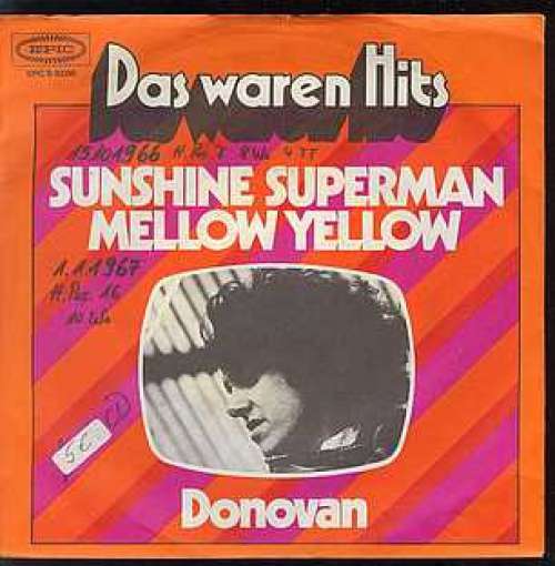 Bild Donovan - Sunshine Superman / Mellow Yellow (7, Single) Schallplatten Ankauf