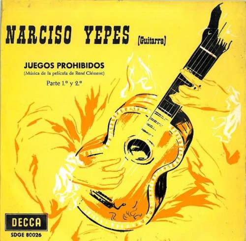 Bild Narciso Yepes - Juegos Prohibidos (7, Single, RE) Schallplatten Ankauf
