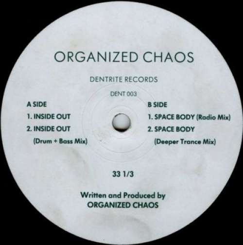 Cover Organized Chaos* - Inside Out / Space Body (12) Schallplatten Ankauf