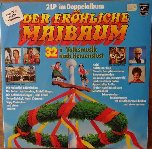 Cover Various - Der Fröhliche Maibaum - 32 X Volksmusik Nach Herzenslust (2xLP, Comp, Gat) Schallplatten Ankauf