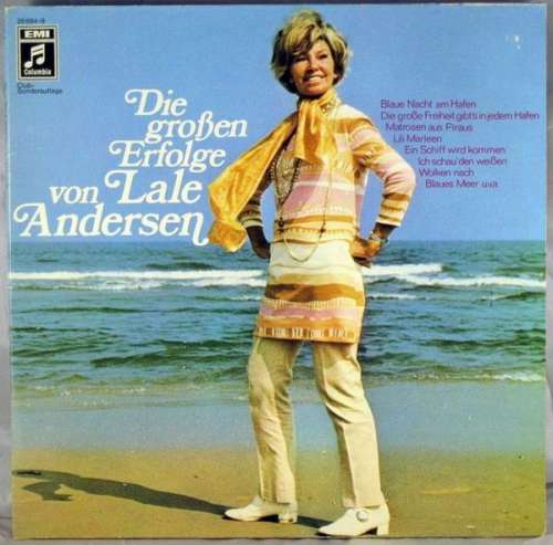 Cover Lale Andersen - Die Großen Erfolge von Lale Andersen (2xLP, Comp, Club) Schallplatten Ankauf