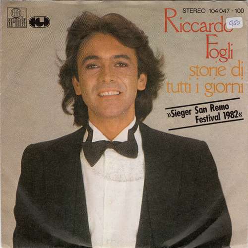 Cover Riccardo Fogli - Storie Di Tutti I Giorni  (7, Single) Schallplatten Ankauf