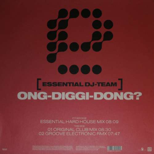 Cover Essential DJ-Team - Ong-Diggi-Dong? (12) Schallplatten Ankauf