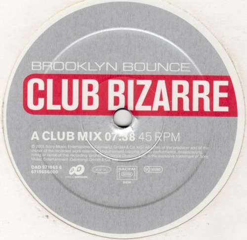 Cover Club Bizarre Schallplatten Ankauf