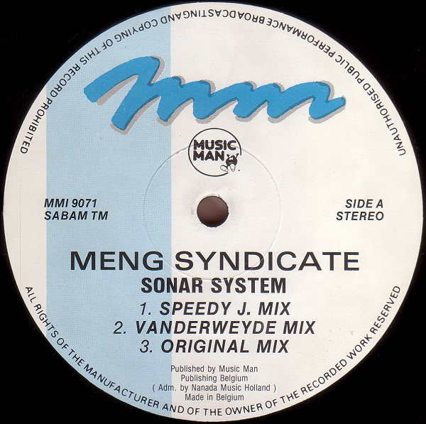 Cover Meng Syndicate - Sonar System (12) Schallplatten Ankauf