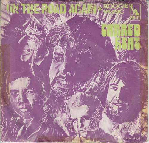Cover Canned Heat - On The Road Again (7, Single) Schallplatten Ankauf