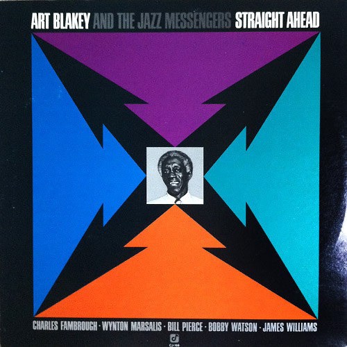 Cover Art Blakey And The Jazz Messengers* - Straight Ahead (LP, Album) Schallplatten Ankauf