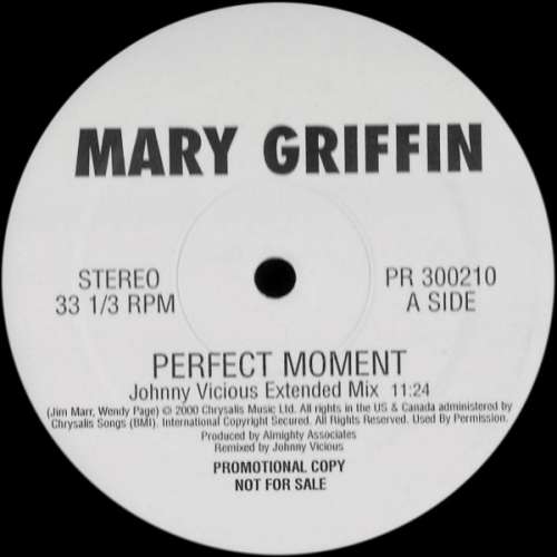 Cover Mary Griffin - Perfect Moment (12, Promo) Schallplatten Ankauf