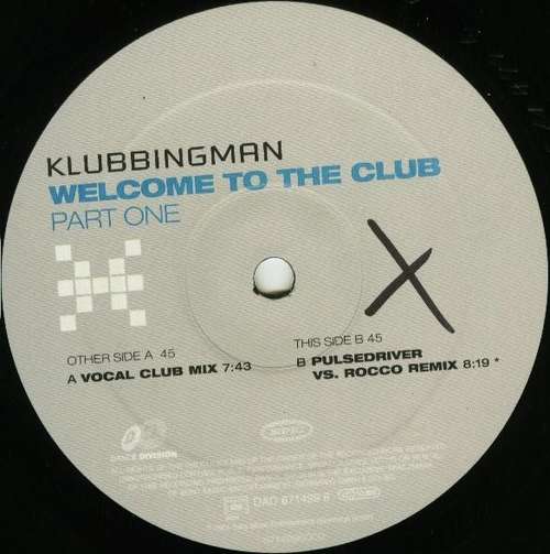 Cover Welcome To The Club (Part One) Schallplatten Ankauf
