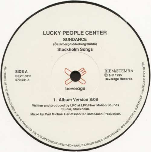 Cover Lucky People Center - Sundance (12) Schallplatten Ankauf