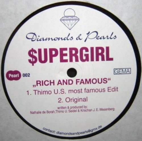 Cover $upergirl - Rich And Famous (12) Schallplatten Ankauf