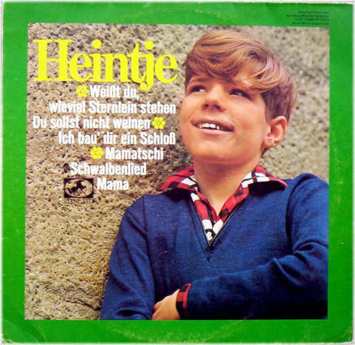 Cover Heintje - Ich Bau' Dir Ein Schloß (LP, Album) Schallplatten Ankauf