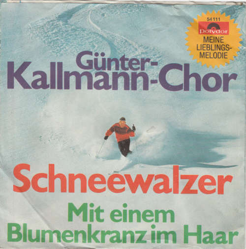 Cover Günter-Kallmann-Chor* - Schneewalzer (7, Single) Schallplatten Ankauf