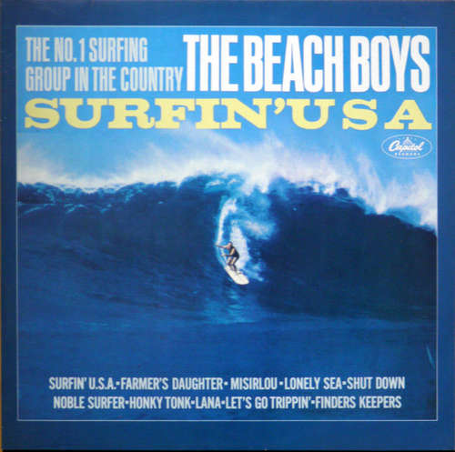 Cover The Beach Boys - Surfin' USA (LP, Album, RE) Schallplatten Ankauf