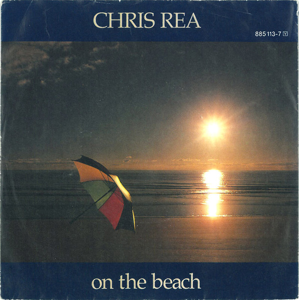 Cover Chris Rea - On The Beach (7, Single) Schallplatten Ankauf