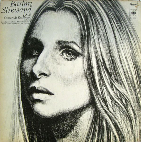 Cover Barbra Streisand - Live Concert At The Forum (LP, Album, Gat) Schallplatten Ankauf