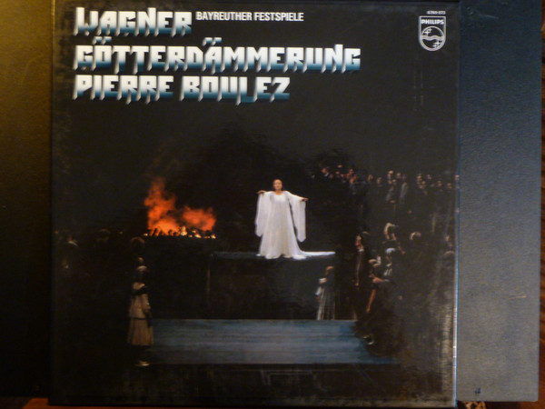 Cover Wagner* - Bayreuther Festspiele* - Pierre Boulez - Götterdämmerung (Box + 5xLP) Schallplatten Ankauf