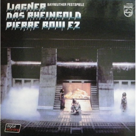Cover Wagner* - Bayreuther Festspiele*, Pierre Boulez - Das Rheingold (3xLP + Box) Schallplatten Ankauf