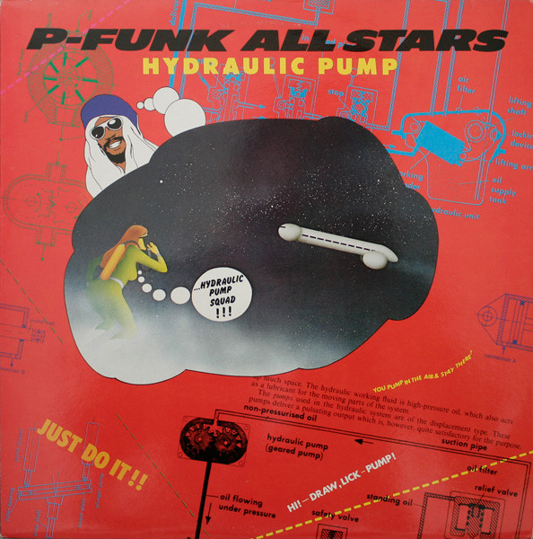 Cover P-Funk All Stars - Hydraulic Pump (12, Single) Schallplatten Ankauf