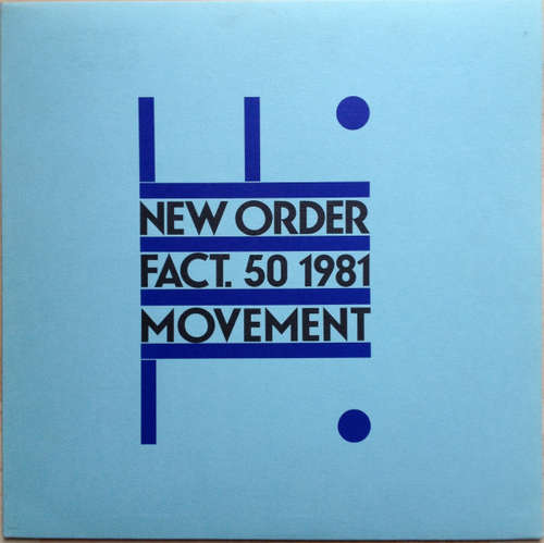 Cover New Order - Movement (LP, Album, RP, A5 ) Schallplatten Ankauf