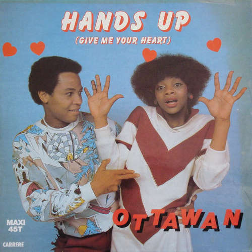 Cover Ottawan - Hands Up (Give Me Your Heart) (12, Maxi) Schallplatten Ankauf