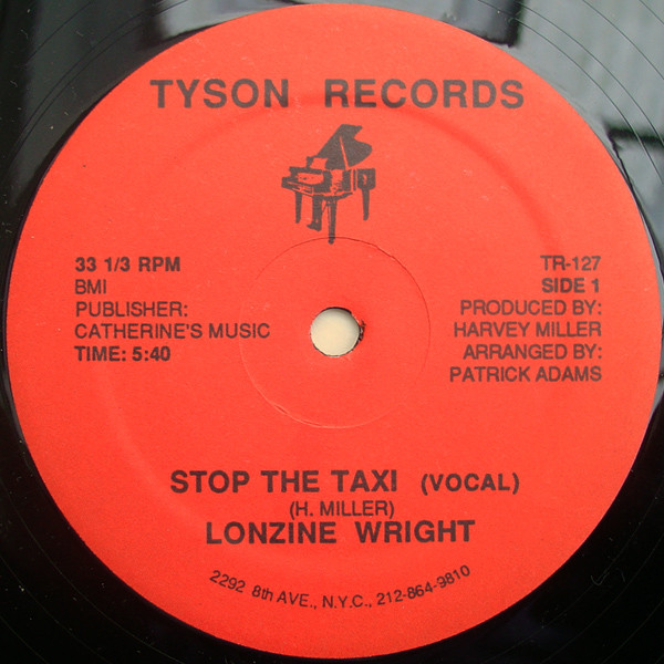Cover Lonzine Wright - Stop The Taxi (12) Schallplatten Ankauf