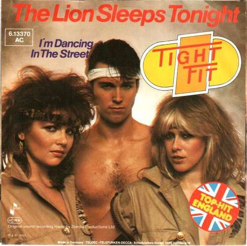 Cover zu Tight Fit - The Lion Sleeps Tonight (7, Single) Schallplatten Ankauf