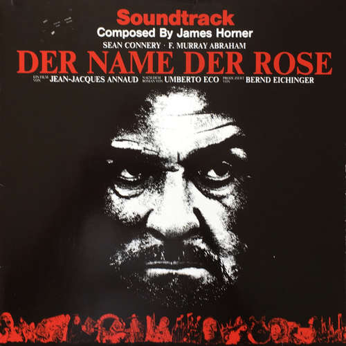Cover James Horner - Der Name Der Rose (Soundtrack) (LP) Schallplatten Ankauf