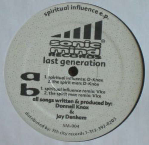 Cover Last Generation - Spiritual Influence E.P. (12, EP) Schallplatten Ankauf