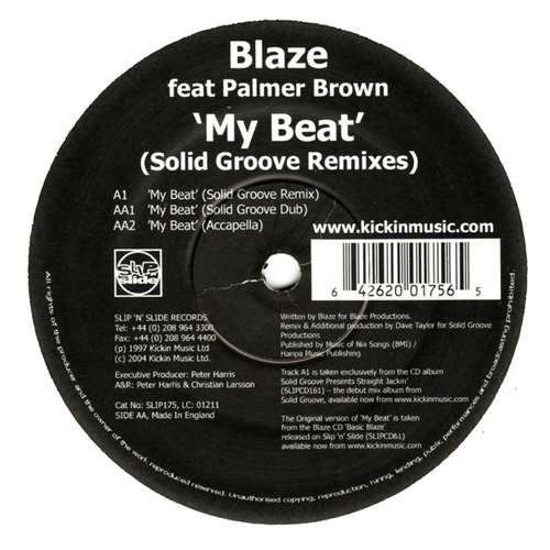 Cover Blaze - My Beat (Solid Groove Remixes) (12) Schallplatten Ankauf