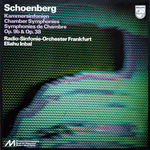 Cover Schoenberg*, Radio-Sinfonie-Orchester Frankfurt, Eliahu Inbal - Kammersinfonien = Chamber Symphonies = Symphonies De Chambre Op. 9b & Op. 38 (LP) Schallplatten Ankauf