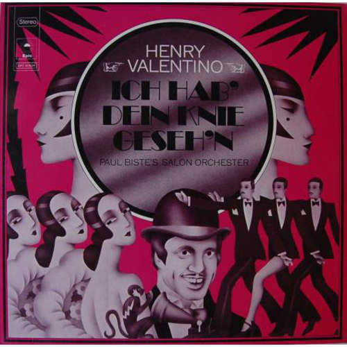 Cover Henry Valentino - Ich Hab' Dein Knie Geseh'n (LP) Schallplatten Ankauf