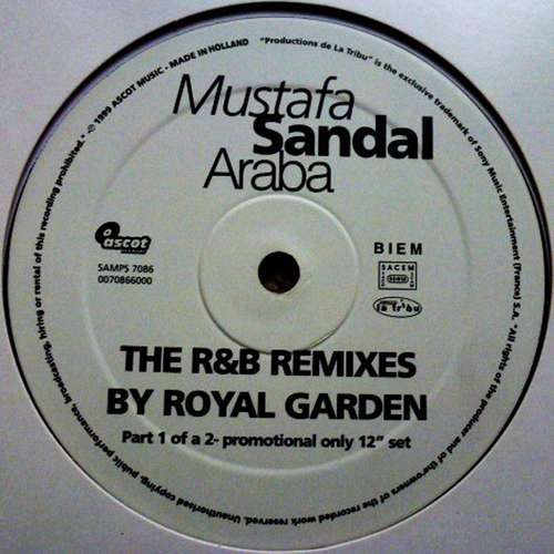Cover Mustafa Sandal - Araba (The R&B Remixes By Royal Garden) (Part 1 Of A 2x12 Set) (12, Promo) Schallplatten Ankauf