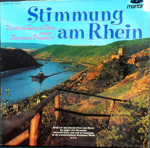 Cover Die Rheinische Drosselschar - Stimmung Am Rhein (LP, Album) Schallplatten Ankauf
