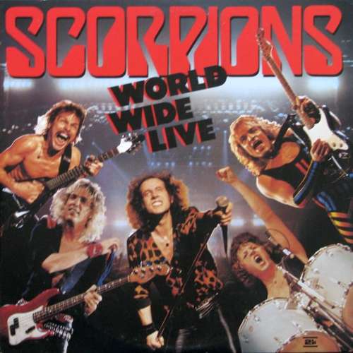 Cover Scorpions - World Wide Live (2xLP, Album, Gat) Schallplatten Ankauf