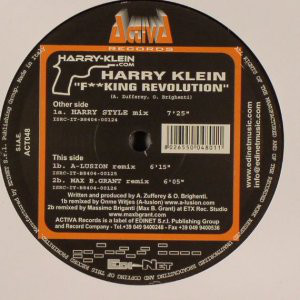 Cover Harry Klein - F**king Revolution (12) Schallplatten Ankauf
