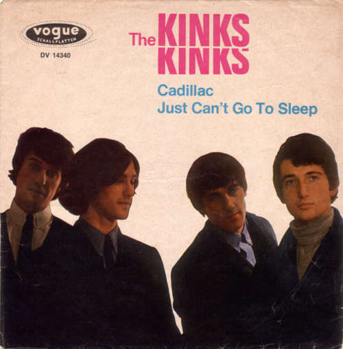 Cover The Kinks - Cadillac / Just Can't Go To Sleep (7, Single) Schallplatten Ankauf