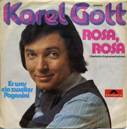 Cover Karel Gott - Rosa, Rosa (7, Single) Schallplatten Ankauf