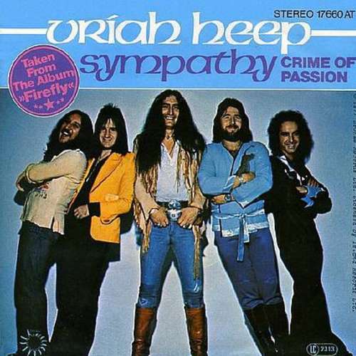 Cover Uriah Heep - Sympathy (7, Single) Schallplatten Ankauf