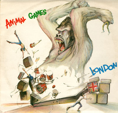 Cover London (4) - Animal Games (LP, Album, RE) Schallplatten Ankauf