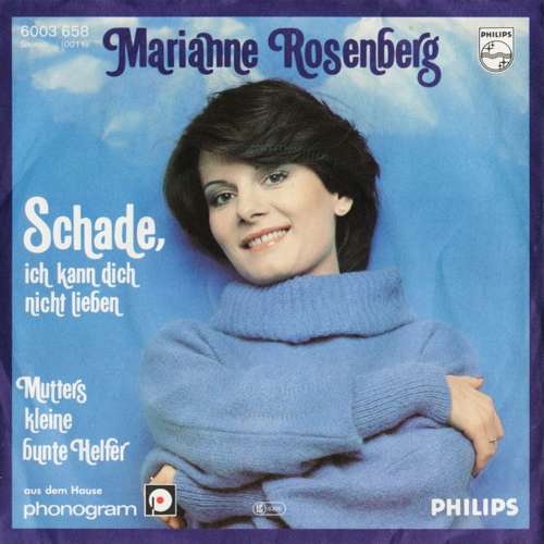 Bild Marianne Rosenberg - Schade, Ich Kann Dich Nicht Lieben (7, Single) Schallplatten Ankauf
