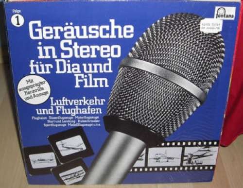 Cover No Artist - Geräusche In Stereo Für Dia Und Film - Folge 1 - Luftverkehr Und Flughafen (LP) Schallplatten Ankauf