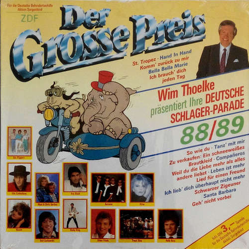 Cover Various - Der Grosse Preis • Wim Thoelke Präsentiert Ihre Deutsche Schlager-Parade 88/89 (LP, Comp) Schallplatten Ankauf