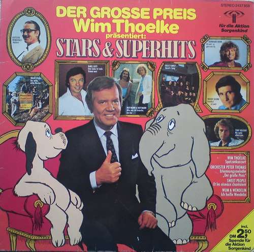 Cover zu Various - Der Grosse Preis - Wim Thoelke Präsentiert: Stars & Superhits (LP, Comp) Schallplatten Ankauf