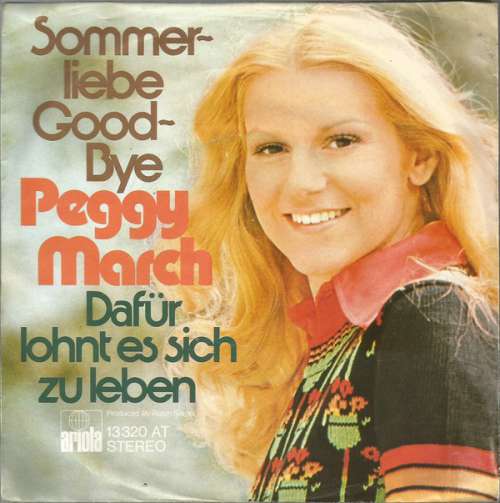 Cover Peggy March - Sommerliebe Good-Bye (7, Single) Schallplatten Ankauf