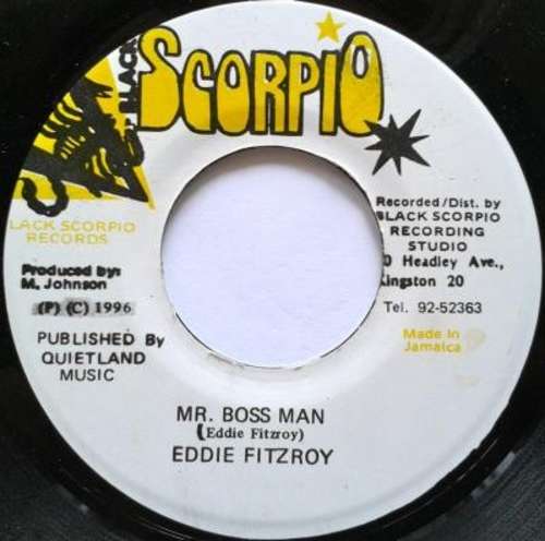 Cover Mr. Boss Man Schallplatten Ankauf