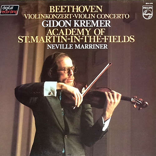 Cover Beethoven*, Gidon Kremer, Academy Of St.Martin-In-The-Fields*, Neville Marriner* - Violinkonzert = Violin Concerto (LP) Schallplatten Ankauf