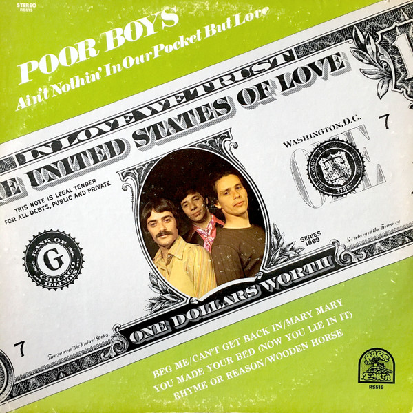 Cover Poor Boys - Ain't Nothin' In Our Pocket But Love (LP, Album) Schallplatten Ankauf