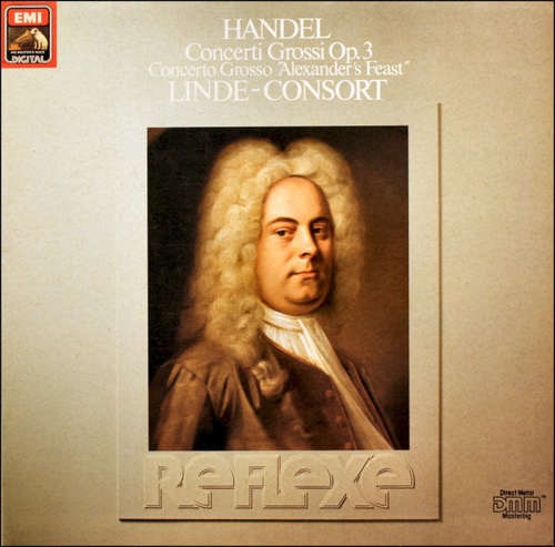 Cover George Frideric Handel* - Linde-Consort - Concerti Grossi, Op. 3 (2xLP, Album) Schallplatten Ankauf